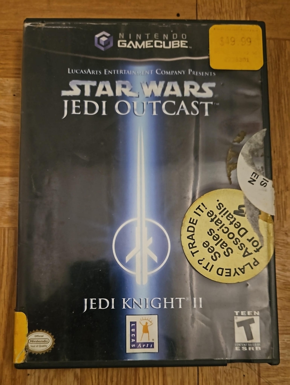 Star Wars: Jedi Knight II Jedi Outcast (Nintendo GameCube, 2002)